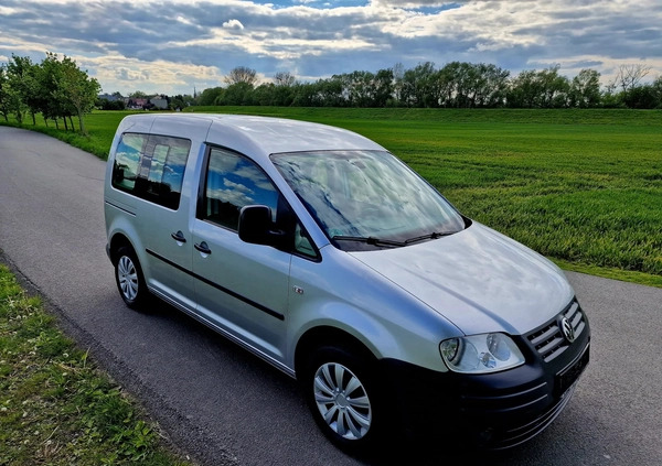 Volkswagen Caddy cena 22999 przebieg: 188000, rok produkcji 2008 z Racibórz małe 277